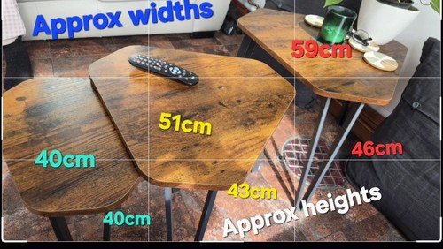 Coffee tables nest 3 - coffee,