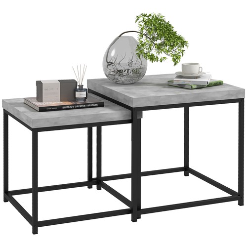 Homcom coffee table set - homcom,