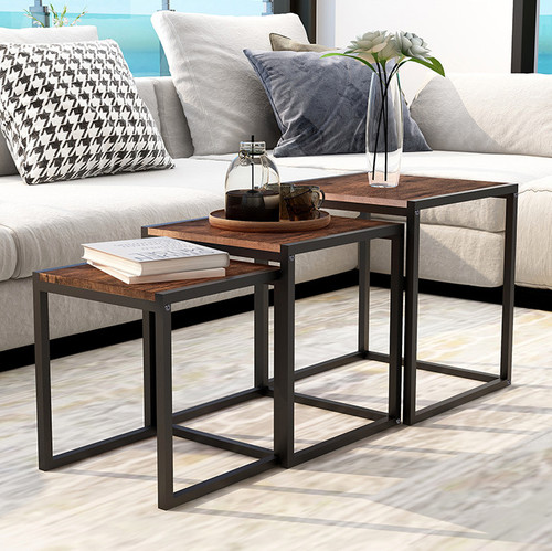Industrial style wood metal - style,