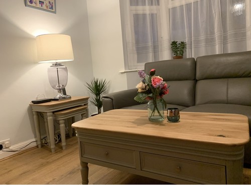 Solid wood coffee table - wood,
