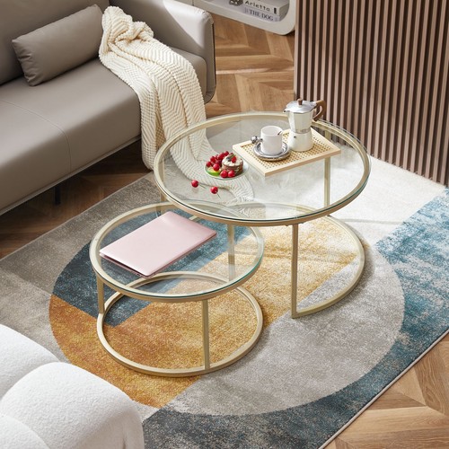 Modern nesting coffee table - coffee,