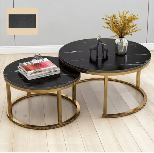 Nesting coffee tables set - of, 2
