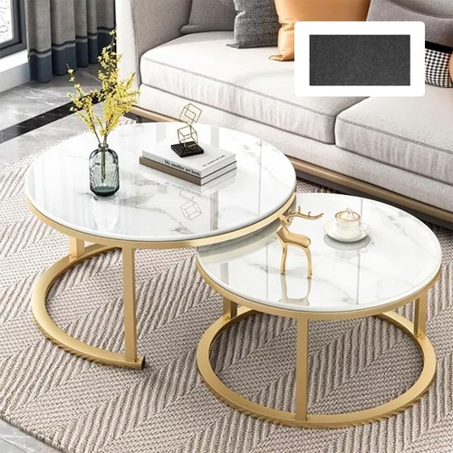 Nesting coffee tables set - set, of
