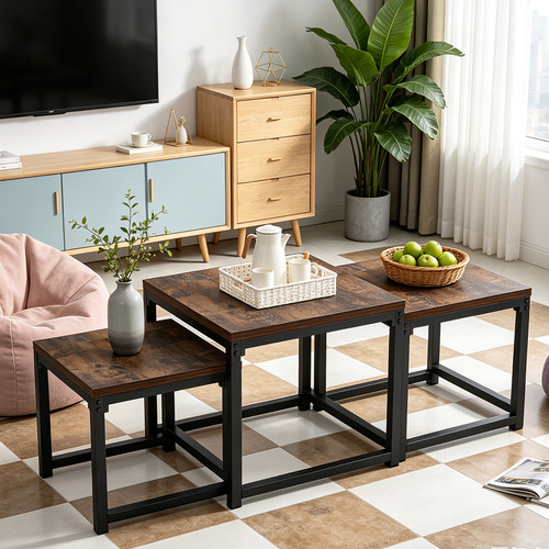 Set wooden nesting - of, 3