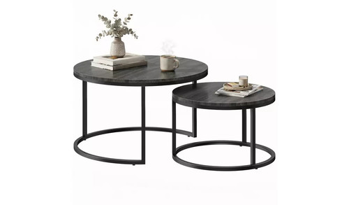Nest tables wood - of, 2