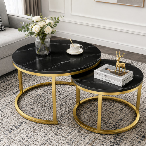 Nesting coffee tables set - nesting, 2