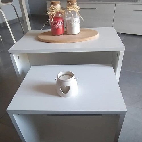 White nest 2coffee table - of,