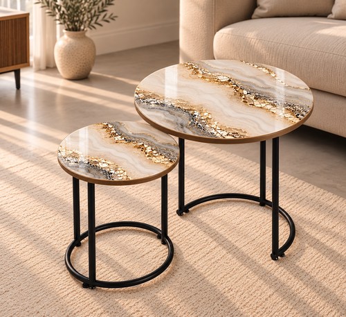 Luxury set round - of,