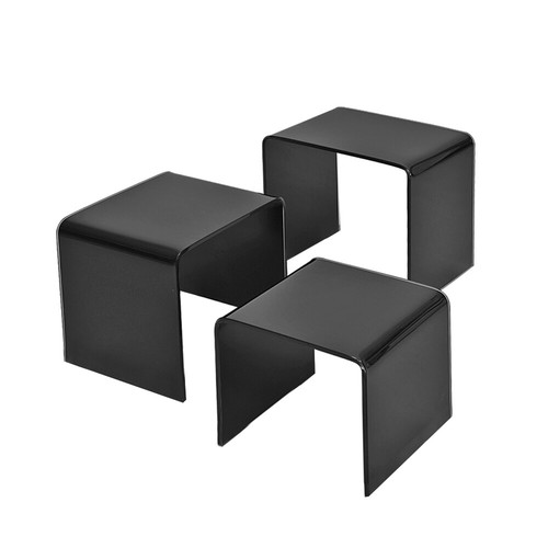 Nest tables set 3 glass - tables,
