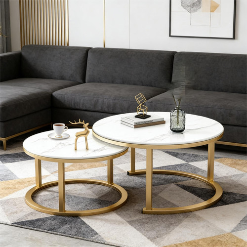 Nesting coffee tables set 2 - of,