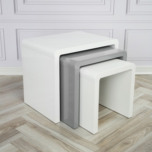Set white grey - of, 3