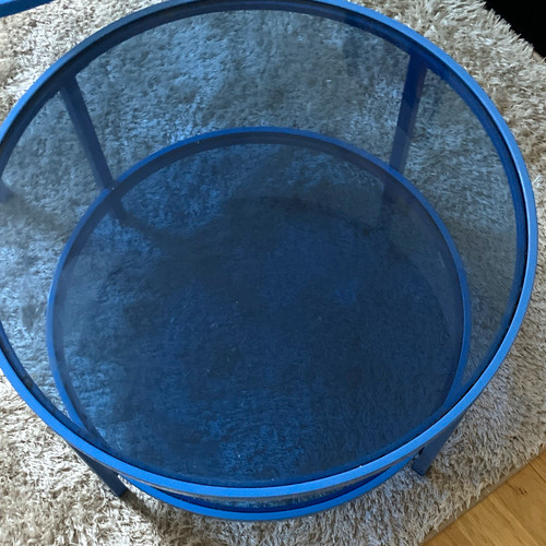 Debenhams blue round nested - blue,