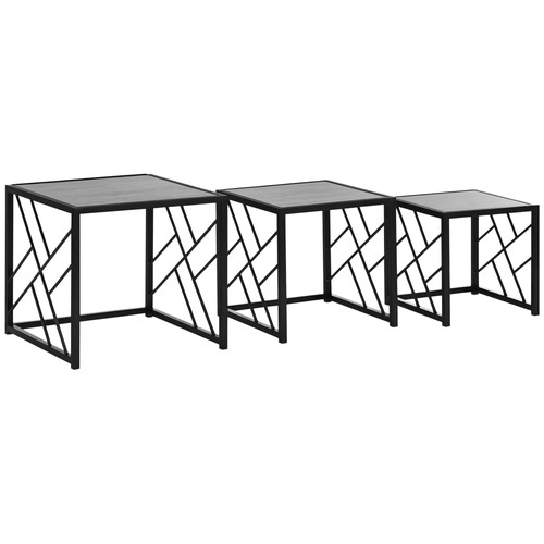 Homcom nesting coffee tables - homcom,