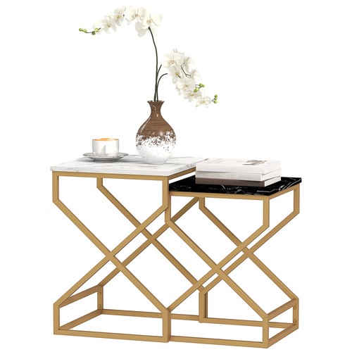 Homcom nest tables coffee - homcom,