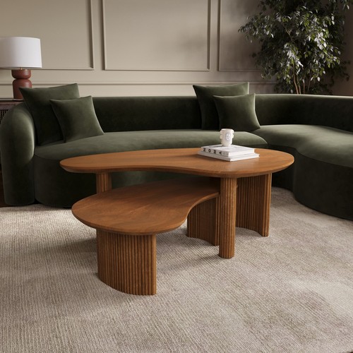 Kidney shaped mango wood - mango,
