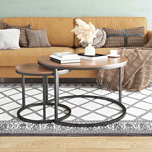 Nesting coffee tables - set, of