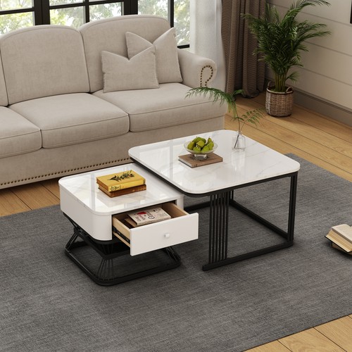 Nesting coffee tables - set, of