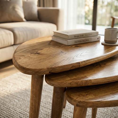 Nesting coffee table - table, set