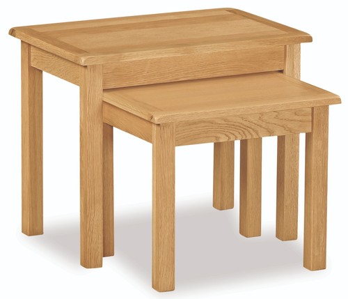 Lanner oak nest tables - nest, set