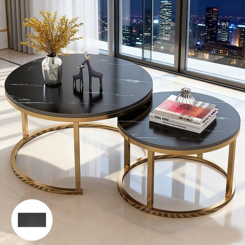 Nesting coffee tables set - tables,