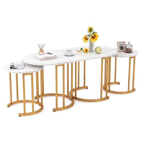 Piece nesting coffee table - nesting,