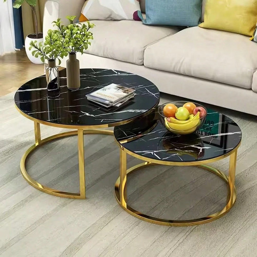 Nesting coffee tables - tables, set