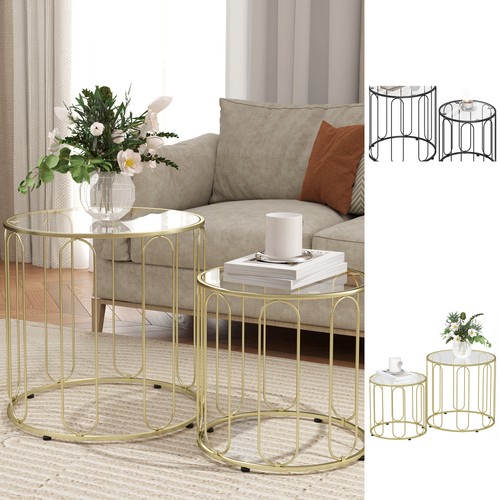 Round coffee table - round,